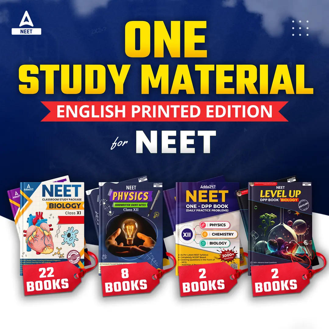 One NEET Study Material for NEET 2026-27 (English Printed Edition) As per New Syllabus and PYQs | Complete Class 11th & 12th - 34 Printed Books