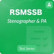 RSMSSB Stenographer 2024 Mock Test