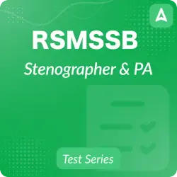 RSMSSB Stenographer 2024 Mock Test