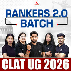 CLAT UG 2026 - RANKERS 2.0 BATCH | Online Coaching For CLAT UG Exam by Adda247 (As Per Latest Syllabus)
