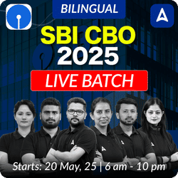 SBI CBO 2025 | Bilingual | Online Live Classes by Adda 247
