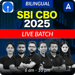 SBI CBO 2025 | Bilingual | Online Live Classes by Adda 247