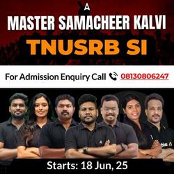 Master Samacheer Kalvi – TNUSRB SI | Online Live Classes by Adda 247