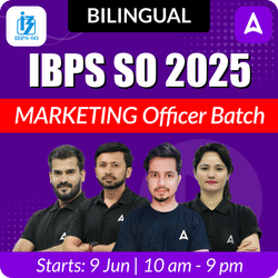 IBPS SO 2025 | MARKETING Officer Batch | Online Live Classes by Adda 247