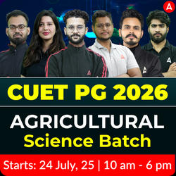 CUET PG 2026 Agricultural Science Batch | Hinglish | Online Live by Adda247