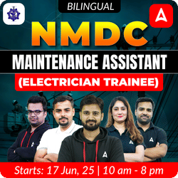 Selection Batch - NMDC Maintenance Assistant (Electrician Trainee) 2025 | Hinglish | Online Live Classes by Adda247