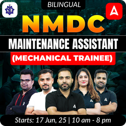 Selection Batch - NMDC Maintenance Assistant (Mechanical Trainee) 2025 | Hinglish | Online Live Classes by Adda247
