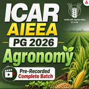 ICAR AIEEA PG 2026 Agronomy Complete Batch | Online Live Classes By Adda247