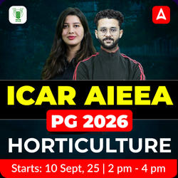 ICAR AIEEA PG 2026 Horticulture Complete Batch | Online Live Classes By Adda247