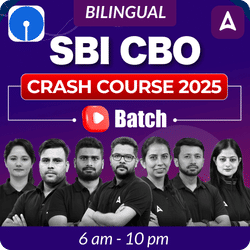 SBI CBO CRASH COURSE 2025 | Online Live + Recorded Classes by Adda 247