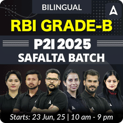 RBI GRADE B P2I 2025 | SAFALTA BATCH | Online Live Classes by Adda 247
