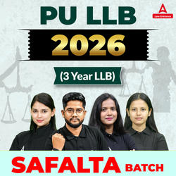 PU LLB 2026 (3 Year LLB) SAFALTA BATCH | Complete Live Classes By Adda247 (As per Latest Syllabus)