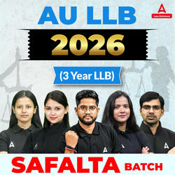AU LLB 2026 (3 Year LLB) SAFALTA BATCH | Complete Live Classes By Adda247 (As per Latest Syllabus)