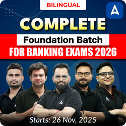 Complete Foundation Batch for Banking Exams 2026 | Online Live Classes by Adda 247