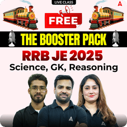 The Booster Pack – SSC JE 2025 (Non-Tech) | Bilingual | Free Online Batch by Adda247