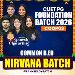 CUET PG Bed 2026 Live Batch | COQP03 | NIRVANA BATCH | Online Coaching by Adda247