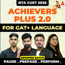 CUET 2026 ACHIEVERS PLUS 2.0 GAT+LANGUAGE- DROPPERS BATCH | CUET UG Online Coaching by Adda247