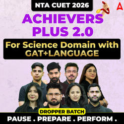 CUET 2026 ACHIEVERS PLUS 2.0 Science with GAT+LANGUAGE- DROPPERS BATCH | CUET UG Online Coaching by Adda247