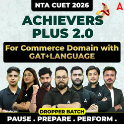 CUET 2026 ACHIEVERS PLUS 2.0 Commerce with GAT+LANGUAGE- DROPPERS BATCH | CUET UG Online Coaching by Adda247