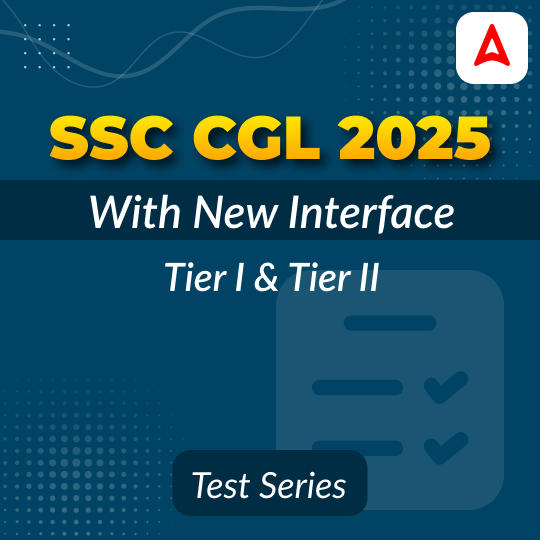 SSC CGL 2025 Mock Test (With New Interface)