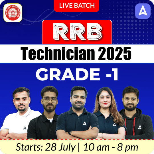 शताब्दी 1.0 - RRB Technician 2025 (Grade- I) Complete Batch | Online Live Classes by Adda 247