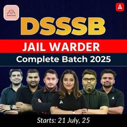 DSSSB Jail Warder Complete Batch 2025 | Online Live Classes by Adda247