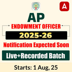 AP Endowment officer 2.0 2025-26 | Complete Live Batch | Online Live Classes By Adda247