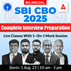 SBI CBO 2025 | Complete Interview Preparation | Live Classes With 1-on-1 Mock Session By Adda 247