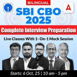 SBI CBO 2025 | Complete Interview Preparation | Live Classes With 1-on-1 Mock Session By Adda 247
