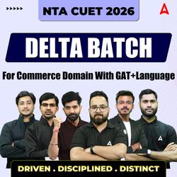 CUET 2026 DELTA BATCH For Commerce with GAT+LANGUAGE-| CUET UG Online Coaching by Adda247