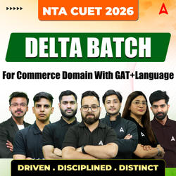 CUET 2026 DELTA BATCH For Commerce with GAT+LANGUAGE-| CUET UG Online Coaching by Adda247