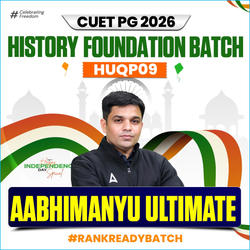 CUET PG HISTORY AABHIMANYU ULTIMATE BATCH | FOUNDATION 2026 | Complete Live Classes | Online Coaching By Adda247 (As per Latest Syllabus)