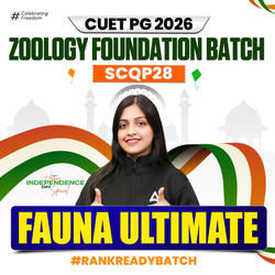 CUET PG ZOOLOGY FAUNA ULTIMATE BATCH | FOUNDATION 2026 | Complete Live Classes | Online Coaching By Adda247 (As per Latest Syllabus)