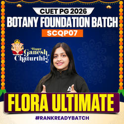 CUET PG BOTANY FLORA ULTIMATE BATCH | FOUNDATION 2026 | Complete Live Classes | Online Coaching By Adda247(As per Latest Syllabus)