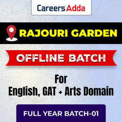 CUET Offline Full Year Batch-01 For Arts Domain (Rajouri Garden)
