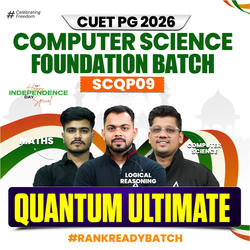 CUET PG COMPUTER SCIENCE (SCQP09)  FOUNDATION 2026 | QUANTUM ULTIMATE Batch | Online Coaching By Adda247 (As per Latest Syllabus)