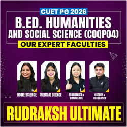 CUET PG B.ED : B.Ed. Humanities and Social Science (COQP04) FOUNDATION BATCH | RUDRAKSH BATCH | Online Coaching by Adda247