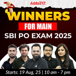 WINNERS for Main | SBI PO Exam 2025 | Online Live Classes by Adda 247