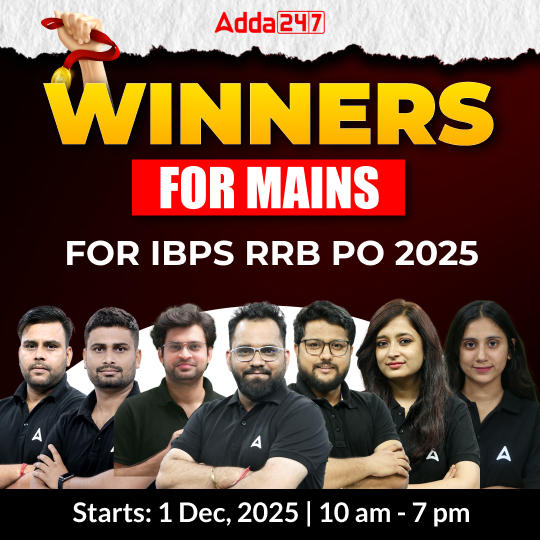 WINNERS for Mains | RRB PO Exam 2025 | Online Live Classes by Adda 247 | Online Live Classes by Adda 247
