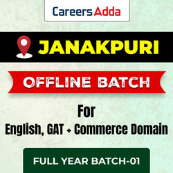 CUET Offline Full Year Batch-01 For Commerce Domain (Janakpuri)