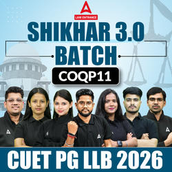 CUET PG LLB 2026 SHIKHAR 3.0 BATCH | DU LLB & BHU LLB Preparation | Complete Live Classes By Adda247 (As per Latest Syllabus)