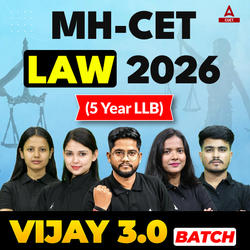 MH-CET LAW 2026 (5 Year LLB) VIJAY 3.0 BATCH | Complete Live Classes By Adda247 (As per Latest Syllabus)