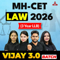 MH-CET LAW 2026 (3 Year LLB) VIJAY 3.0 BATCH | Complete Live Classes By Adda247 (As per Latest Syllabus)