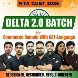 CUET 2026 DELTA 2.0 BATCH For Commerce with GAT+LANGUAGE-| CUET UG Online Coaching by Adda247