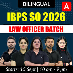 IBPS SO 2026 | LAW Officer Batch | Online Live + Recorded Classes by Adda 247