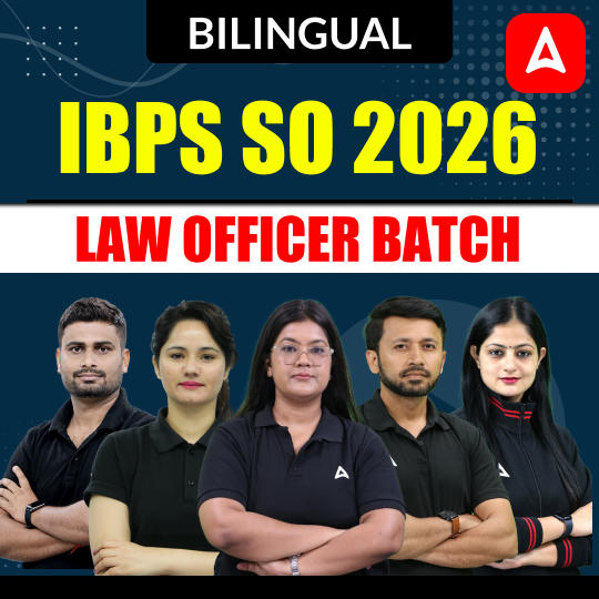 IBPS SO 2026 | LAW Officer Batch | Online Live + Recorded Classes by Adda 247