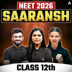 NEET UG 2026 Online Course for Class 12th | Saransh Batch  with Level Up Books By Adda 247