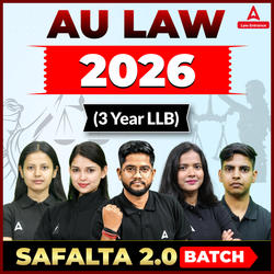 AU LLB 2026 (3 Year LLB) SAFALTA 2.0 BATCH | Complete Live Classes By Adda247 (As per Latest Syllabus)