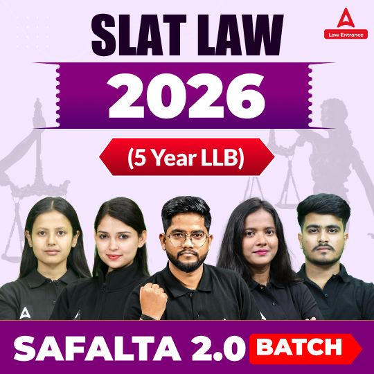 SLAT LAW 2026 (5 Year LLB) SAFALTA 2.0 BATCH | Complete Live Classes By Careers Adda (As per Latest Syllabus)