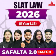SLAT LAW 2026 (5 Year LLB) SAFALTA 2.0 BATCH | Complete Live Classes By Careers Adda (As per Latest Syllabus)